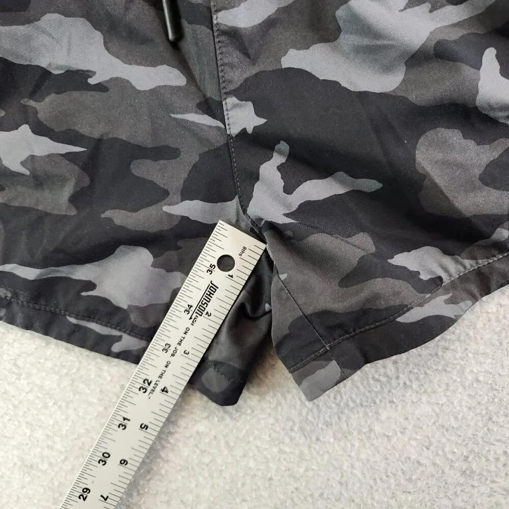 Athleta Girl Shorts Girls XXL Gray Camo All Play 3 Short Zip Pockets Athleisure - Picture 11 of 15